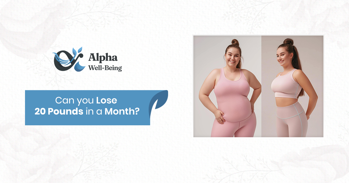 Can you lose 20 pounds in month